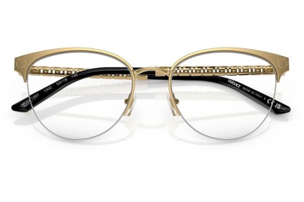 Glasses Versace VE1297 1002 Cat Eye Gold