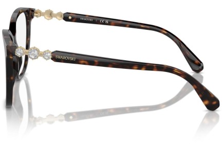 Glasses Swarovski SK2020 1002 Quadratisch Havanna