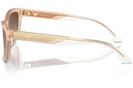 Sonnenbrille Emporio Armani EA4227U 609813 Cat Eye Braun