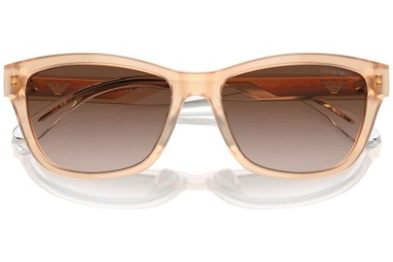 Sonnenbrille Emporio Armani EA4227U 609813 Cat Eye Braun