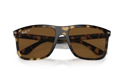 Sunglasses Ray-Ban Boyfriend Two RB4547 710/57 Polarized Quadratisch Havanna