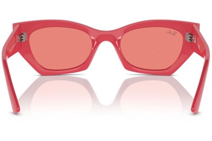 Sonnenbrille Ray-Ban RB4430 676084 Browline Rot