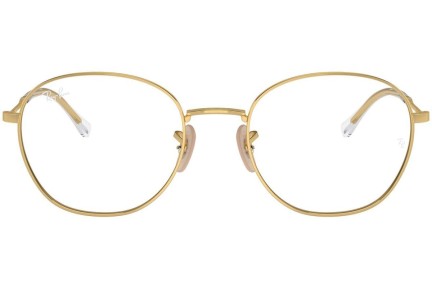 Glasses Ray-Ban RX6509 2500 Rund Gold