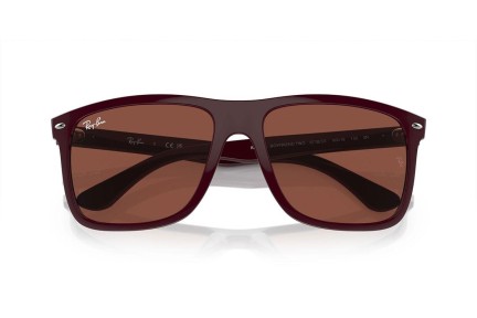 Sonnenbrille Ray-Ban Boyfriend Two RB4547 6718C5 Quadratisch Rot