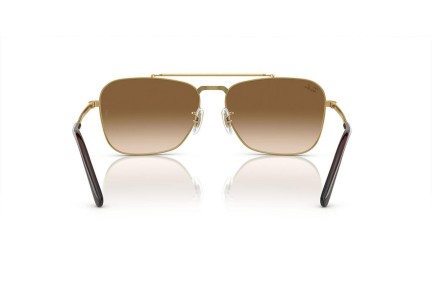 Sunglasses Ray-Ban New Caravan RB3636 001/51 Quadratisch Gold