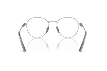 Brillen Ray-Ban David Titanium RX8782 1002 Rund Silber