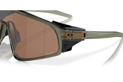 Sunglasses Oakley LATCH PANEL KYLIAN MBAPPÈ OO9404 940403 Rechteck Grün