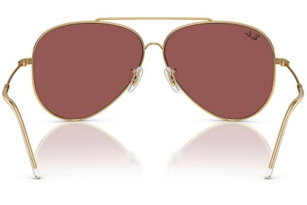 Sonnenbrille Ray-Ban Aviator Reverse RBR0101S 001/69 Pilot Gold