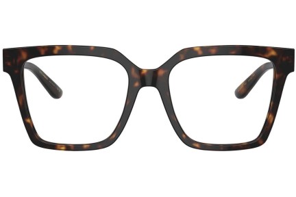 Glasses Dolce & Gabbana DG3376B 502 Quadratisch Havanna