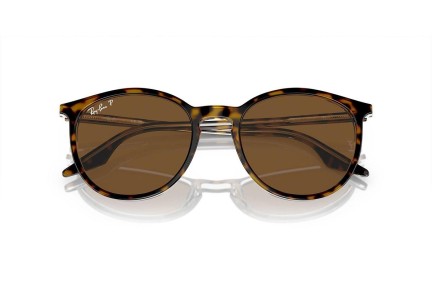 Sonnenbrille Ray-Ban RB2204 139357 Polarized Rund Havanna