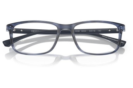 Brillen Emporio Armani EA3098 6054 Quadratisch Blau