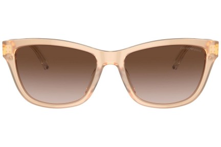 Sonnenbrille Emporio Armani EA4227U 609813 Cat Eye Braun