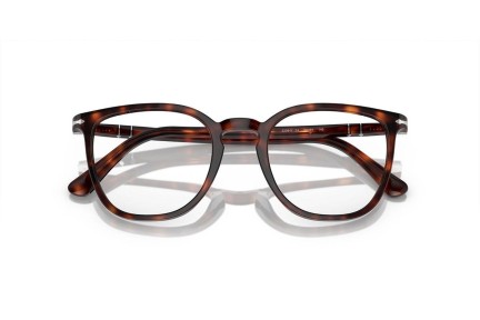 Brillen Persol PO3338V 24 Quadratisch Havanna