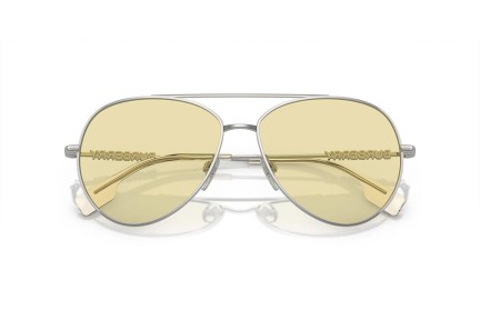 Sunglasses Burberry BE3147 1005M4 Pilot Silber