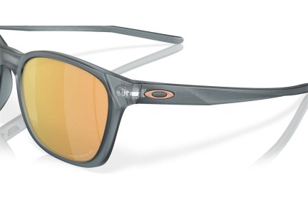 Sonnenbrille Oakley Ojector OO9018 901816 Polarized Quadratisch Grau