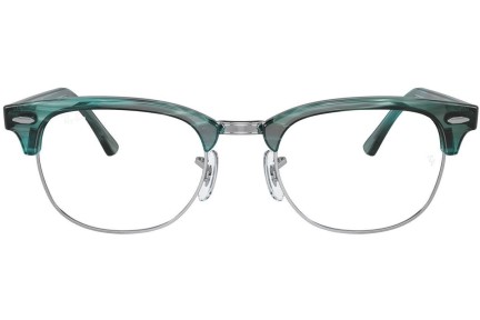 Brillen Ray-Ban Clubmaster RX5154 8377 Browline Silber