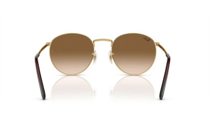 Sunglasses Ray-Ban New Round RB3637 001/51 Rund Gold