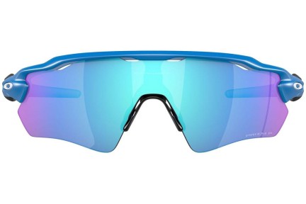 Sonnenbrille Oakley Radar EV Path OO9208 9208F1 Polarized Monoscheibe | Shield Blau