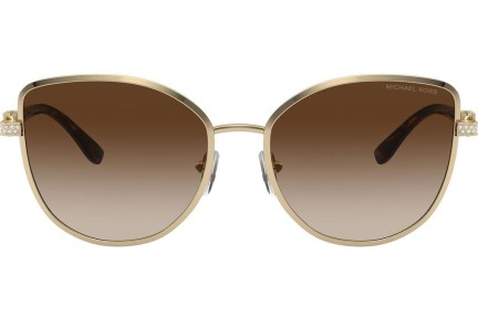 Sonnenbrille Michael Kors Catalonia MK1144B 101413 Cat Eye Gold