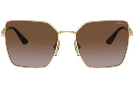 Sonnenbrille Vogue Eyewear VO4284S 848/T5 Polarized Quadratisch Gold