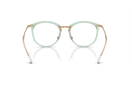 Brillen Ray-Ban RX7140 8337 Rund Grün