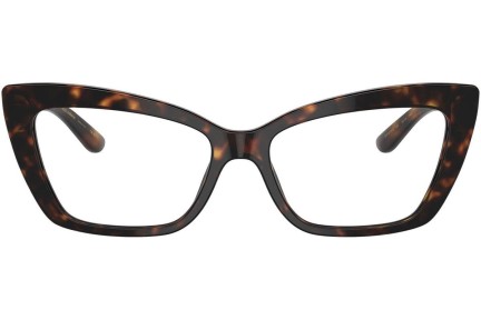 Brillen Dolce & Gabbana DG3375B 502 Cat Eye Havanna