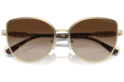 Sonnenbrille Michael Kors Catalonia MK1144B 101413 Cat Eye Gold