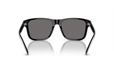 Sonnenbrille Emporio Armani EA4208 605187 Polarized Rechteck Schwarz