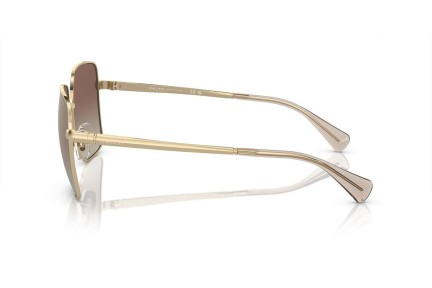 Sonnenbrille Ralph Lauren RA4142 9116B8 Quadratisch Gold