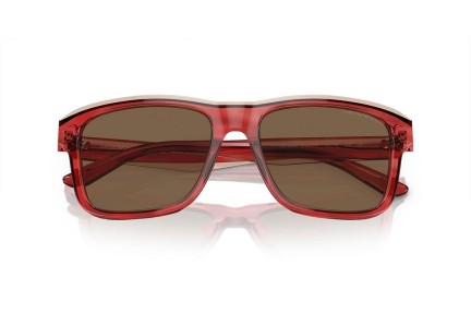 Sonnenbrille Emporio Armani EA4208 605373 Rechteck Rot