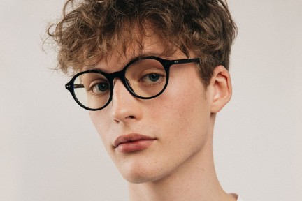 Glasses Kohe by eyerim Martin Black Rund Schwarz