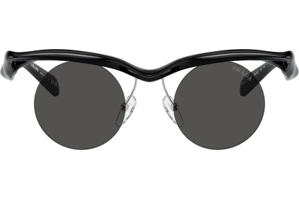 Sonnenbrille Prada PRA24S 1AB5S0 Rund Schwarz