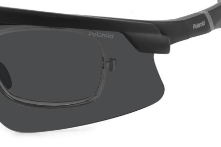 Sonnenbrille Polaroid PLD7056/CI/S O6W/M9 Polarized Rechteck Schwarz