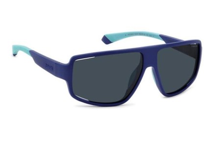 Sunglasses Polaroid PLD7054/S FLL/C3 Polarized Rechteck Blau