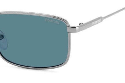 Sonnenbrille Polaroid PLD6227/S/X 6LB/C3 Polarized Rechteck Silber