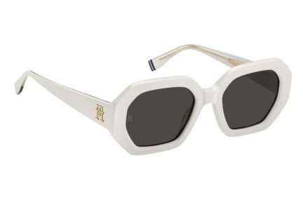 Sonnenbrille Tommy Hilfiger TH2155/S SZJ/IR Rechteck Weiß