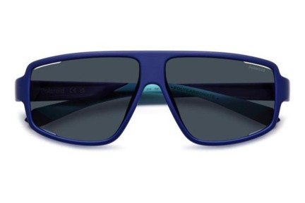 Sunglasses Polaroid PLD7054/S FLL/C3 Polarized Rechteck Blau