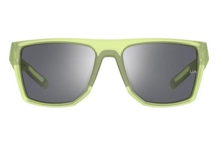 Sonnenbrille Under Armour UALAUNCH2/G B59/T4 Rechteck Grün