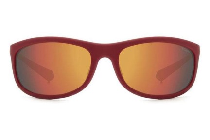 Sonnenbrille Polaroid PLD2154/S 0Z3/OZ Polarized Oval Rot