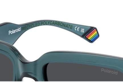 Sonnenbrille Polaroid PLD6223/S/X ZI9/M9 Polarized Rechteck Grün