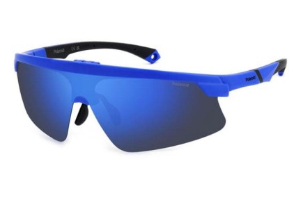 Sunglasses Polaroid PLD7056/CI/S RCT/5X Polarized Rechteck Blau