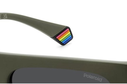 Sonnenbrille Polaroid PLD6224/S/X 3Y5/M9 Polarized Flat Top Grün