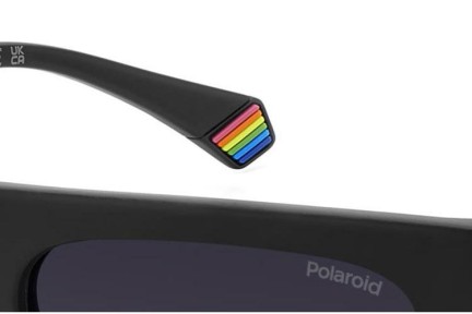 Sunglasses Polaroid PLD6224/S/X 003/WJ Polarized Flat Top Schwarz