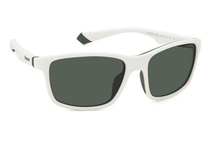 Sonnenbrille Polaroid PLD2153/S 6HT/UC Polarized Rechteck Weiß