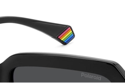 Sonnenbrille Polaroid PLD6223/S/X 807/M9 Polarized Rechteck Schwarz