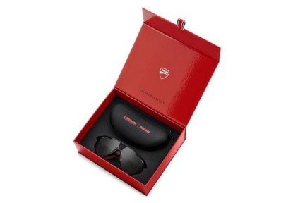 Sunglasses Carrera Ducati CARDUCPANIGALE 807/0T Rund Schwarz