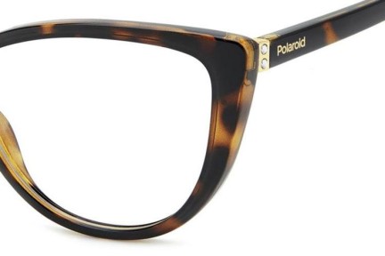 Brillen Polaroid PLDD543 086 Cat Eye Havanna