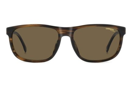 Sonnenbrille Carrera CFLEX08/G/S EX4/SP Polarized Rechteck Braun