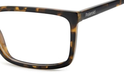 Glasses Polaroid PLDD546 086 Rechteck Havanna