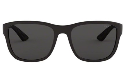 Sunglasses Prada Linea Rossa PS01US DG05S0 Quadratisch Schwarz